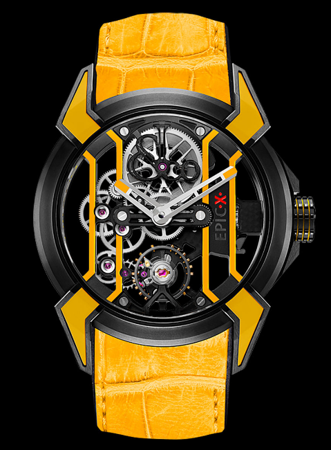 Jacob & Co EX100.21.YR.PY.A Epic X Racing Black Titanium replica watch